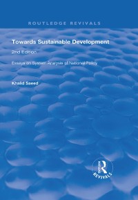 Cover Towards Sustainable Development