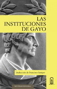 Cover Las instituciones de Gayo