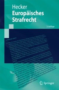 Cover Europäisches Strafrecht