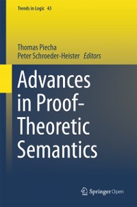 Cover Advances in Proof-Theoretic Semantics