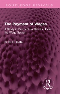 Cover Payment of Wages