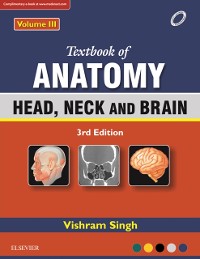 Cover Textbook of Anatomy Head, Neck, and Brain; Volume III