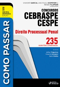 Cover Como passar concursos CEBRASPE -Direito Processual Penal
