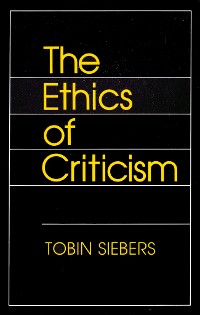 Cover The Ethics of Criticism