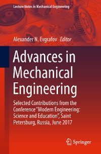 Cover Advances in Mechanical Engineering