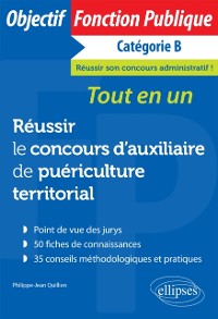 Cover Réussir le concours d''auxiliaire de puériculture territorial principal de 2e classe. Tout-en-un