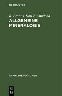 Cover Allgemeine Mineralogie