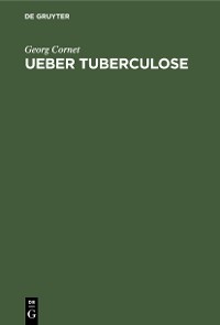 Cover Ueber Tuberculose
