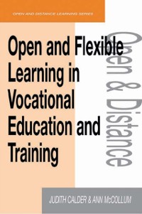 Cover Open and Flexible Learning in Vocational Education and Training