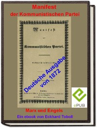 Cover "Manifest der Kommunistischen Partei" (deutsche Ausgabe 1872)