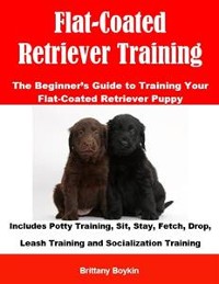 Cover Flat-Coated Retriever Training: The Beginner’s Guide to Training Your Flat-Coated Retriever Puppy