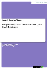 Cover Ecosystem Dynamics In Paluma and Crystal Creek Rainforest