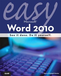 Cover Easy Microsoft Word 2010