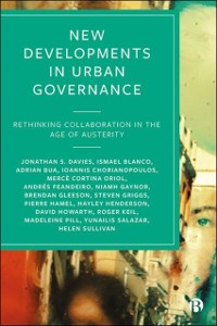 Cover New Developments in Urban Governance