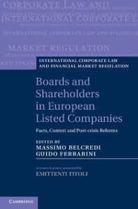 Cover Boards and Shareholders in European Listed Companies