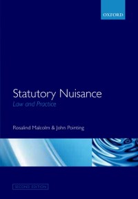 Cover Statutory Nuisance: Law and Practice