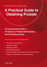 Cover Practical Guide To Obtaining Probate