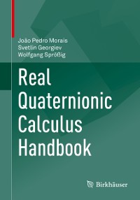 Cover Real Quaternionic Calculus Handbook