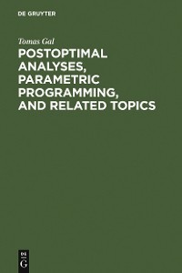 Cover Postoptimal Analyses, Parametric Programming, and Related Topics