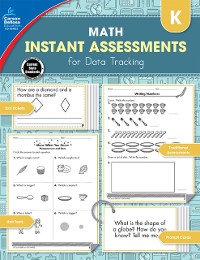 Cover Instant Assessments for Data Tracking, Grade K