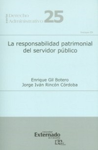 Cover La responsabilidad patrimonial del servidor público