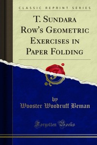 Cover T. Sundara Row's Geometric Exercises in Paper Folding