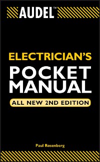 Cover Audel Electrician's Pocket Manual, All New