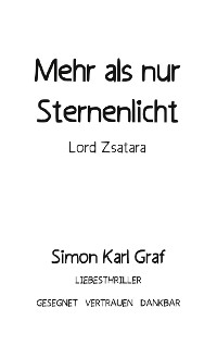 Cover Mehr als nur Sternenlicht