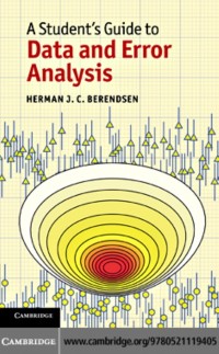 Cover Student's Guide to Data and Error Analysis