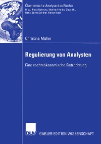 Cover Regulierung von Analysten