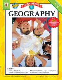 Cover Hands-On Geography, Grades 3 - 5