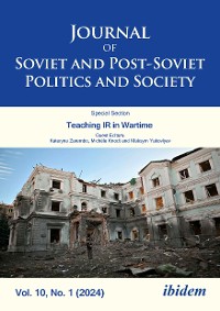 Cover Journal of Soviet and Post-Soviet Politics and Society