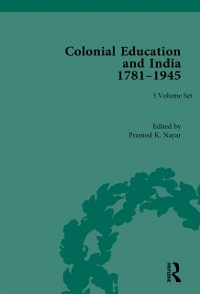Cover Colonial Education in India 1781-1945