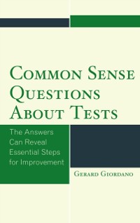 Cover Common Sense Questions about Tests
