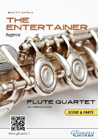 Cover Flute Quartet: The Entertainer (score & parts)