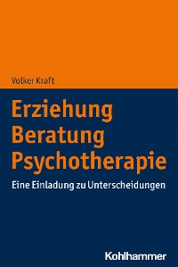 Cover Erziehung - Beratung - Psychotherapie