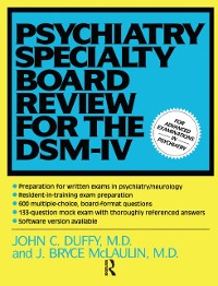 Cover Psychiatry Specialty Board Review For The DSM-IV