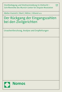 Cover Der Rückgang der Eingangszahlen bei den Zivilgerichten