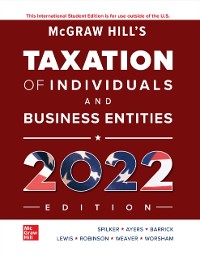 Cover ISE eBook Online Access for McGraw-Hill's Taxation of Individuals and Business Entities 2022 Edition