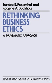 Cover Rethinking Business Ethics