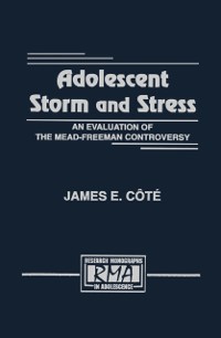 Cover Adolescent Storm and Stress