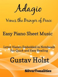 Cover Adagio Venus the Bringer of Peace the Planets Easy Piano Sheet Music
