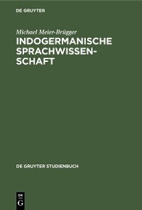 Cover Indogermanische Sprachwissenschaft
