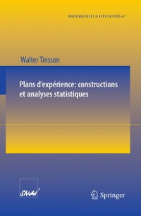 Cover Plans d'expérience: constructions et analyses statistiques