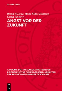 Cover Angst vor der Zukunft