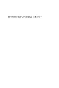 Cover Environmental Governance in Europe