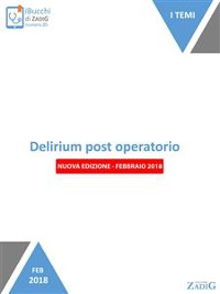 Cover Delirium post operatorio (nuova edizione-febbraio 2018)