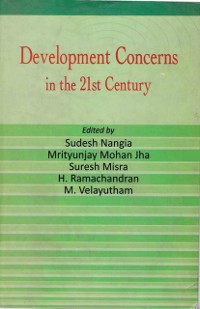 Cover Development Concerns in the 21st Century Felicitation Volume in Honour of Dr. K.V. Sundaram