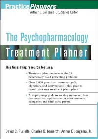 Cover The Psychopharmacology Treatment Planner