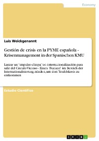 Cover Gestión de crisis en la PYME española - Krisenmanagement in der Spanischen KMU